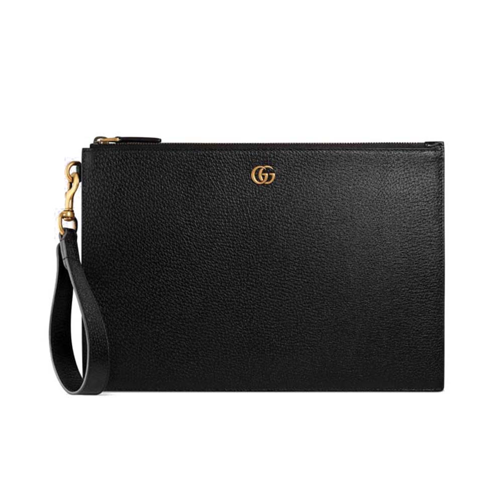 G*u*i gg marmont leather pouch 475317 (30*20*1.5cm)